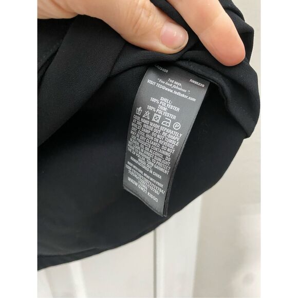Ted Baker London Sweetheart Black Blouse, Ted Baker Size 2 / US Small, MP $168 - Picture 2 of 10